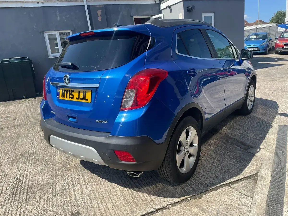 Used Vauxhall Mokka S 136 HP (100 kW) 2015 Blue SUV