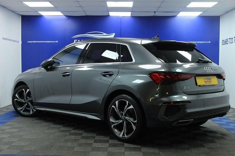 Used Audi A3 Sportback S-Line 110 HP (80 kW) 2022 Grey Hatchback