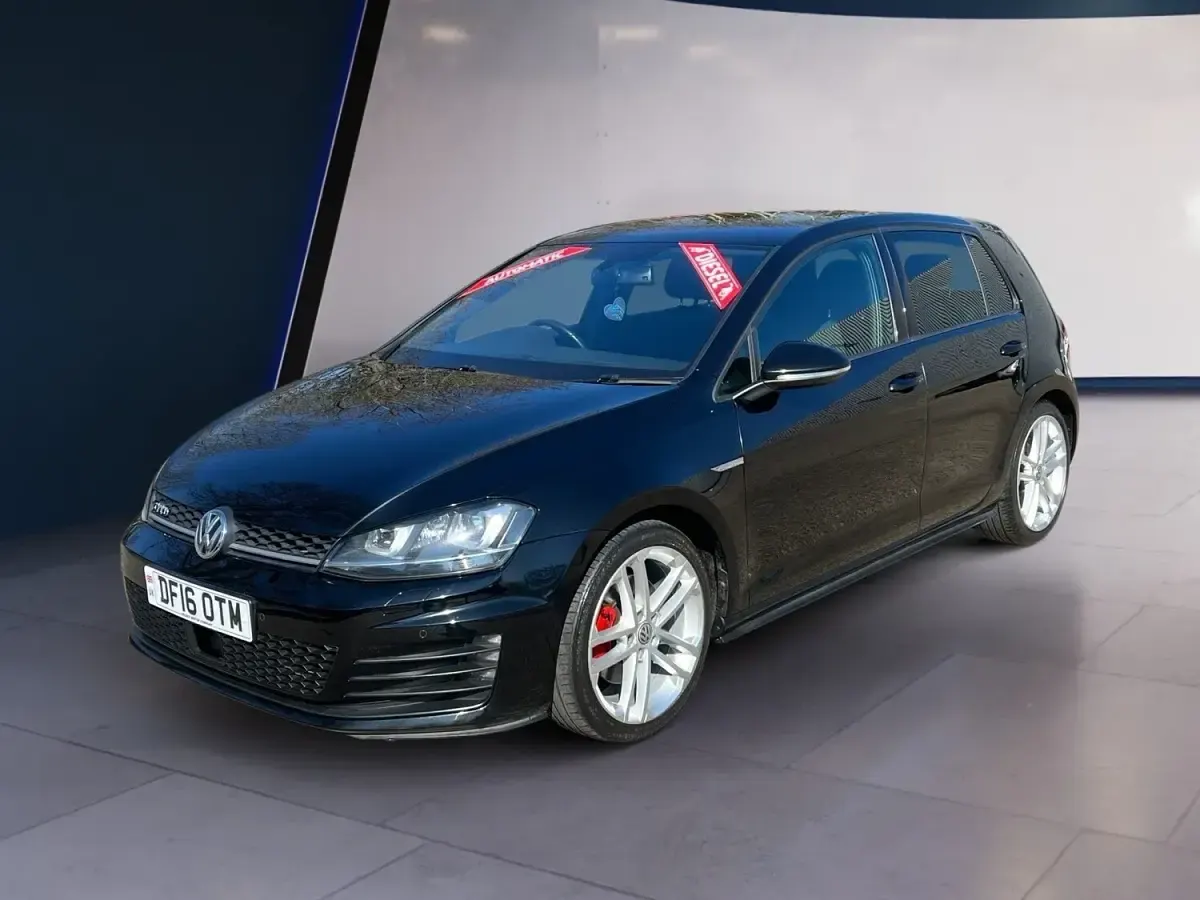 Used VW Golf VII GTD 181 HP (133 kW) 2016 Black Hatchback