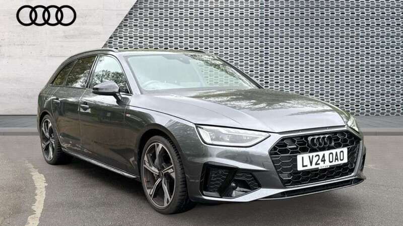Grey Used 2024 Audi A4 Black Edition Estate | £35,491 (Expensive) - Image 1/4