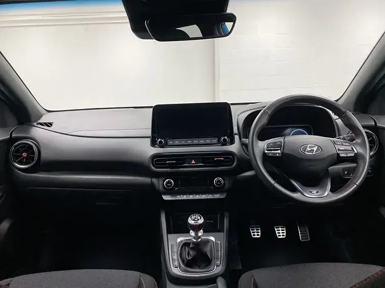 Used Hyundai Kona N Line 120 HP (88 kW) 2021 Blue SUV
