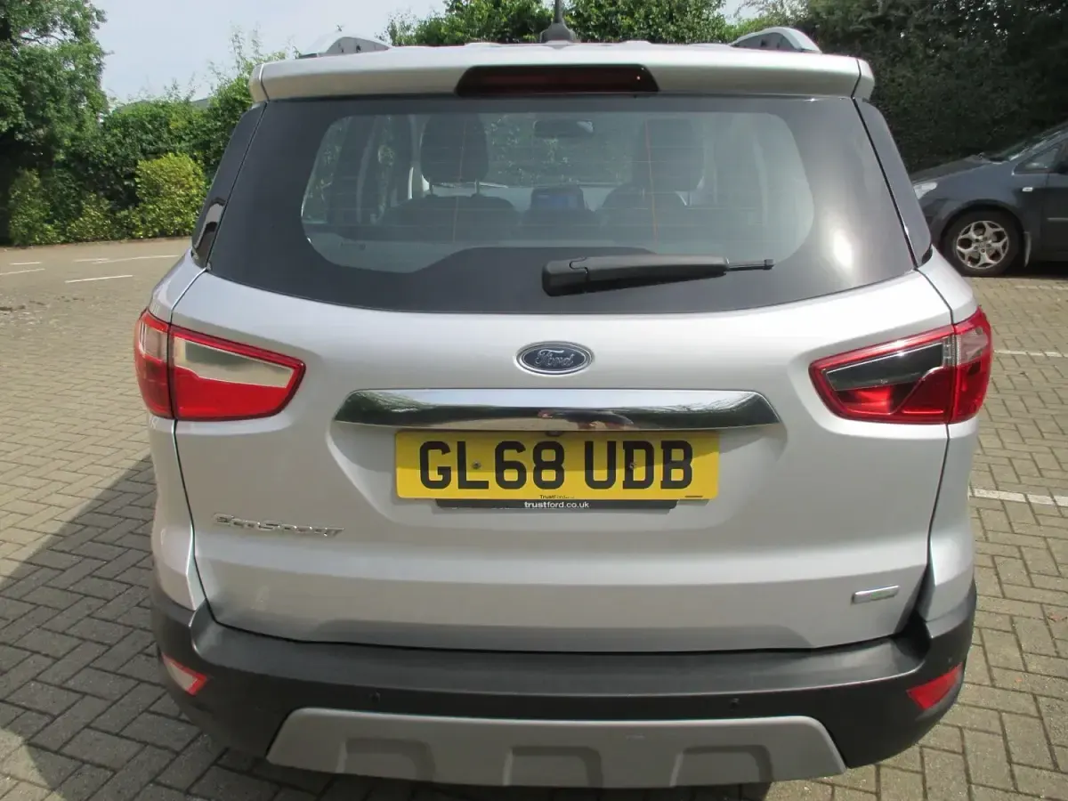 Used Ford Ecosport Titanium 125 HP (91 kW) 2018 Silver SUV