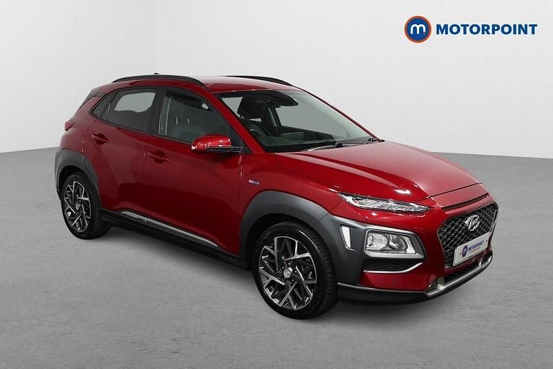 Red Used 2020 Hyundai Kona Premium SUV | £14,449 (Fair price) - Image 1/4