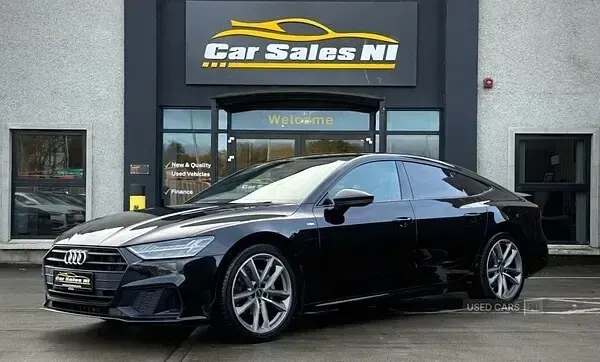 Used Audi A7 Black Edition 202 HP (148 kW) 2022 Black Sedan
