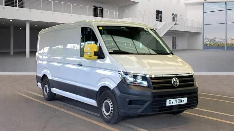 White Used 2021 VW Crafter Trendline Van | £22,994 (A bit pricey) - Image 1/2