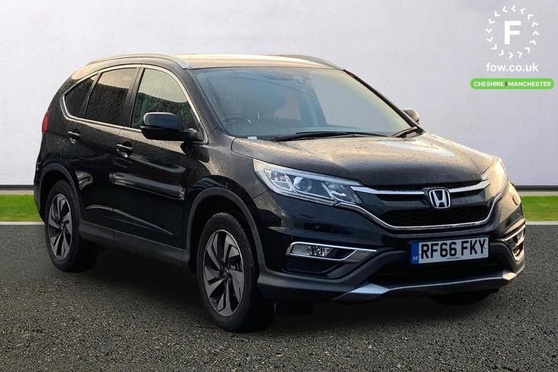 Black Used 2016 Honda CR-V EX SUV | £13,699 (Fair price) - Image 1/3