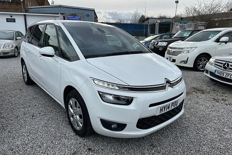 Used Citroën Grand C4 Picasso VTR Sport 115 HP (84 kW) 2014 White MPV