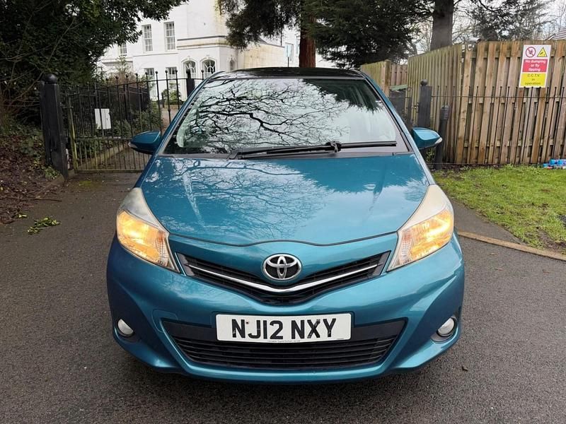 Used Toyota Yaris 101 HP (74 kW) 2012 Turquoise Hatchback