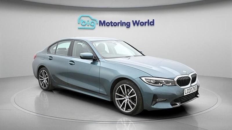 Used BMW 320 Sport Line 184 HP (135 kW) 2020 Blue Sedan