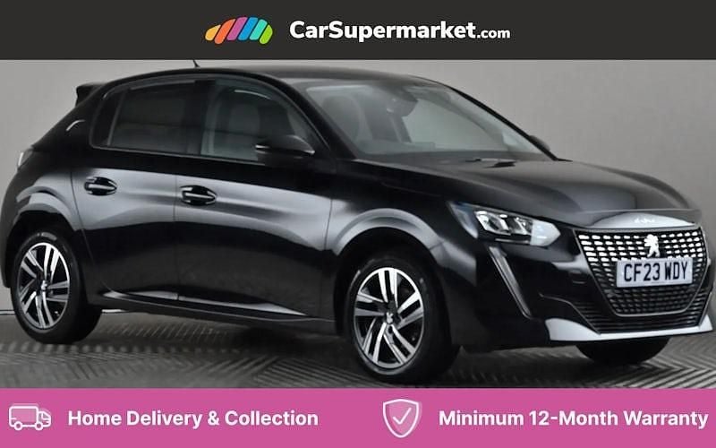 Black Used 2023 Peugeot 208 Allure+ Hatchback | £16,197 (Fair price) - Image 1/4