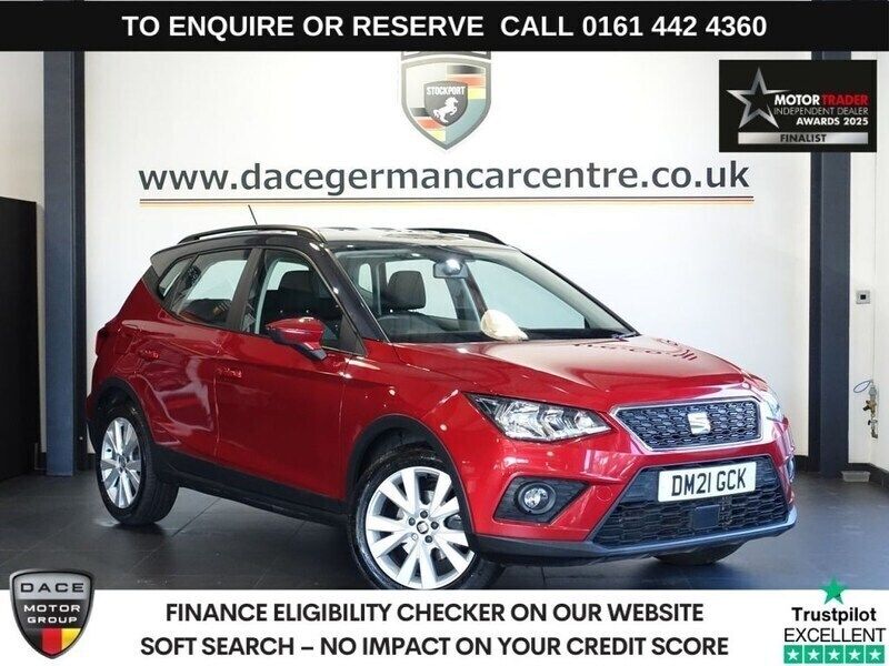 Red Used 2021 Seat Arona SE Technology SUV | £9,750 (Fair price) - Image 1/4
