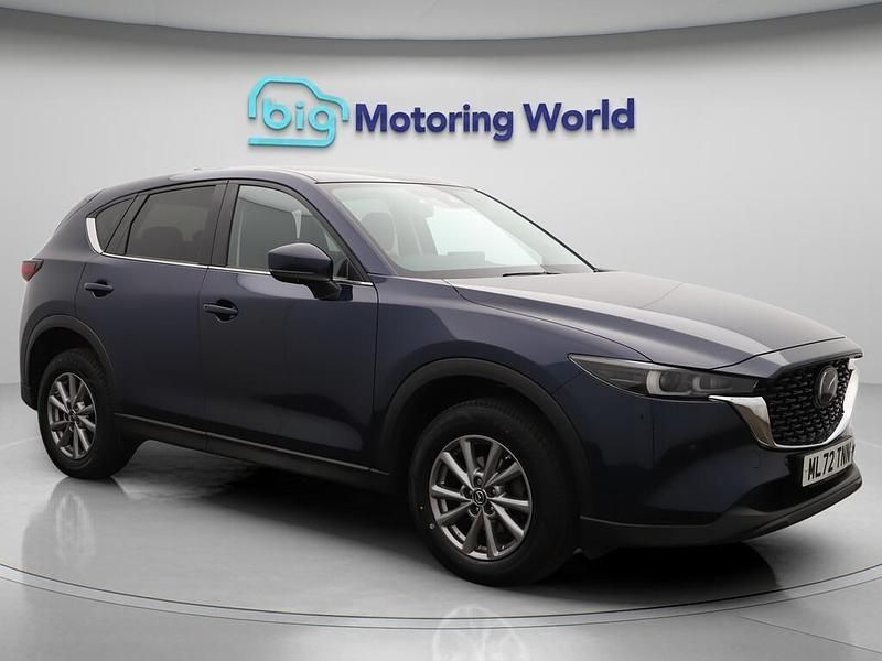Blue Used 2022 Mazda CX-5 SUV | £18,200 (Good price) - Image 1/4