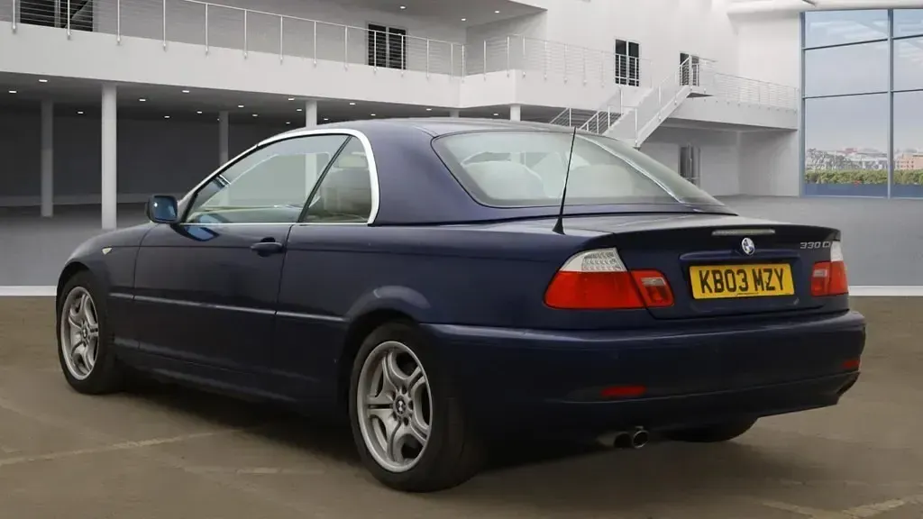 Used BMW 330 Cabriolet Performance 2003 Blue Cabriolet