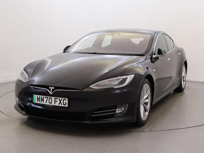 Used Tesla Model S Long Range AWD 397 kW (541 HP) 2020 Black Hatchback