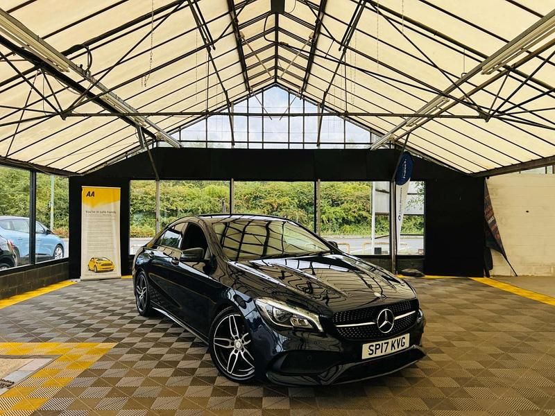 Blue Used 2017 Mercedes CLA200 AMG line Coupe | £13,750 (Fair price) - Image 1/3