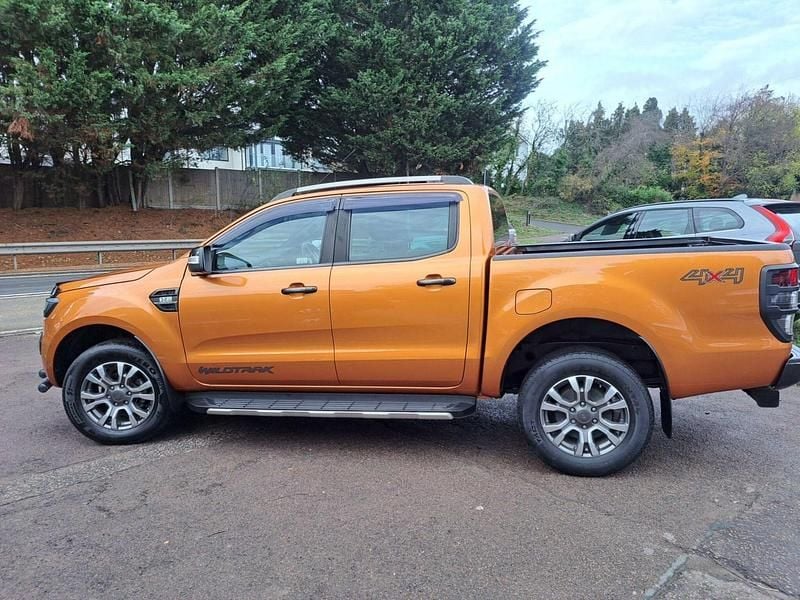 Used Ford Ranger Wildtrack 2019 Orange Pickup