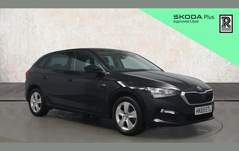 Used Skoda Scala SE 113 HP (83 kW) 2019 Black Hatchback