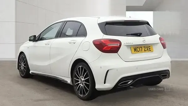 Used Mercedes A200 134 HP (98 kW) 2017 White Hatchback