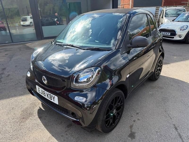Used Smart ForTwo Coupé Passion 71 HP (52 kW) 2018 Black Coupe
