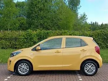 Used Kia Picanto 2023 Yellow Hatchback