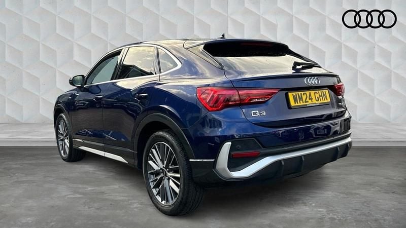 Used Audi Q3 Sportback S-Line 150 HP (110 kW) 2024 Blue SUV