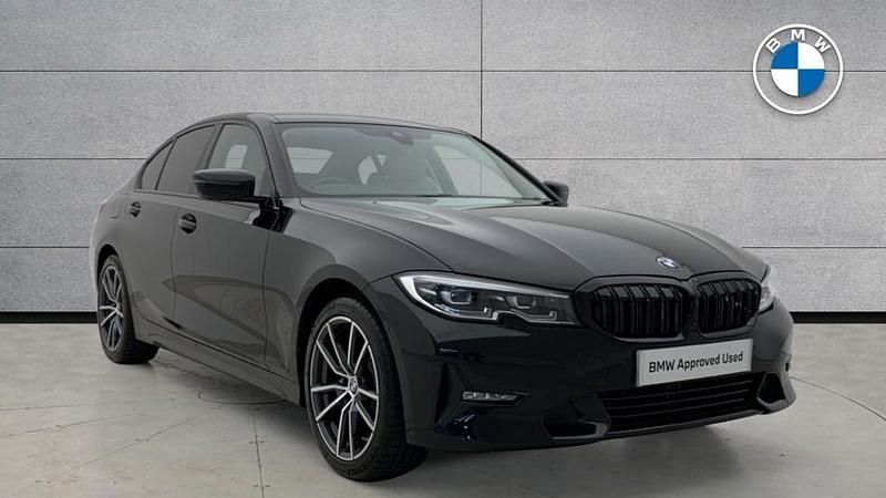 Used BMW 320 Sport Line 192 HP (141 kW) 2020 Black Sedan