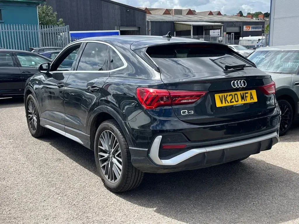 Used Audi Q3 Sportback S-Line 150 HP (110 kW) 2020 Black SUV