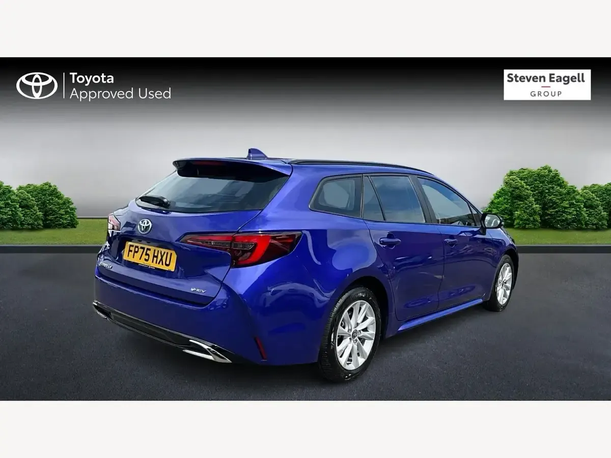 Used Toyota Corolla 196 HP (144 kW) 2025 Blue Estate
