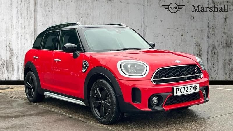 Chili red Used 2022 Mini Cooper S Countryman Classic SUV | £22,495 (Good price) - Image 1/4