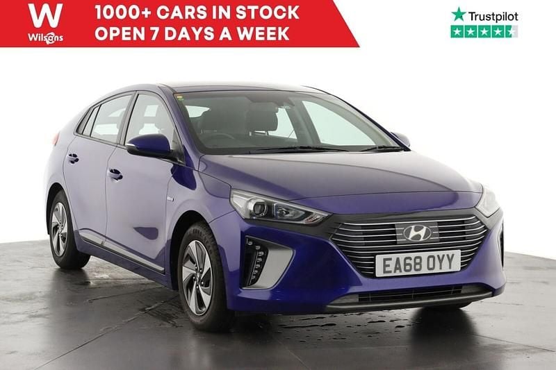 Blue Used 2018 Hyundai Ioniq SE Sedan | £12,799 (Fair price) - Image 1/4
