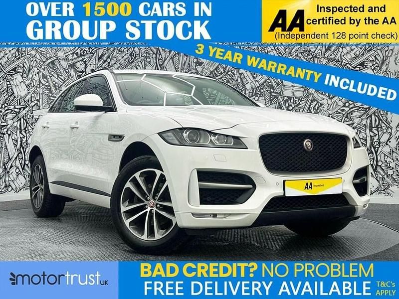 Used Jaguar F-Pace R-Sport 180 HP (132 kW) 2019 White SUV
