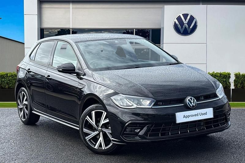 Used VW Polo R-line 115 HP (84 kW) 2025 Black Hatchback