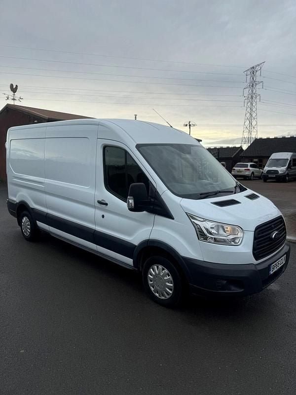 Used Ford Transit 125 HP (91 kW) 2016 White Van
