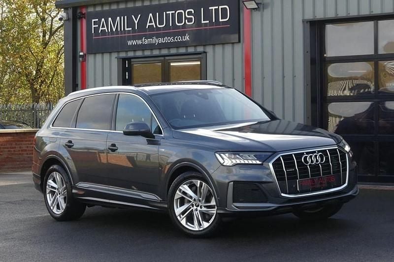 Grey Used 2024 Audi Q7 S-Line SUV | £46,800 (Fair price) - Image 1/1