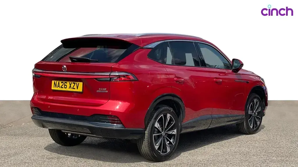 New MG HS 2026 Red SUV