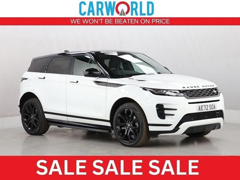 White Used 2022 Land Rover Range Rover evoque R-Dynamic SUV | £21,990 (Good price) - Image 1/3