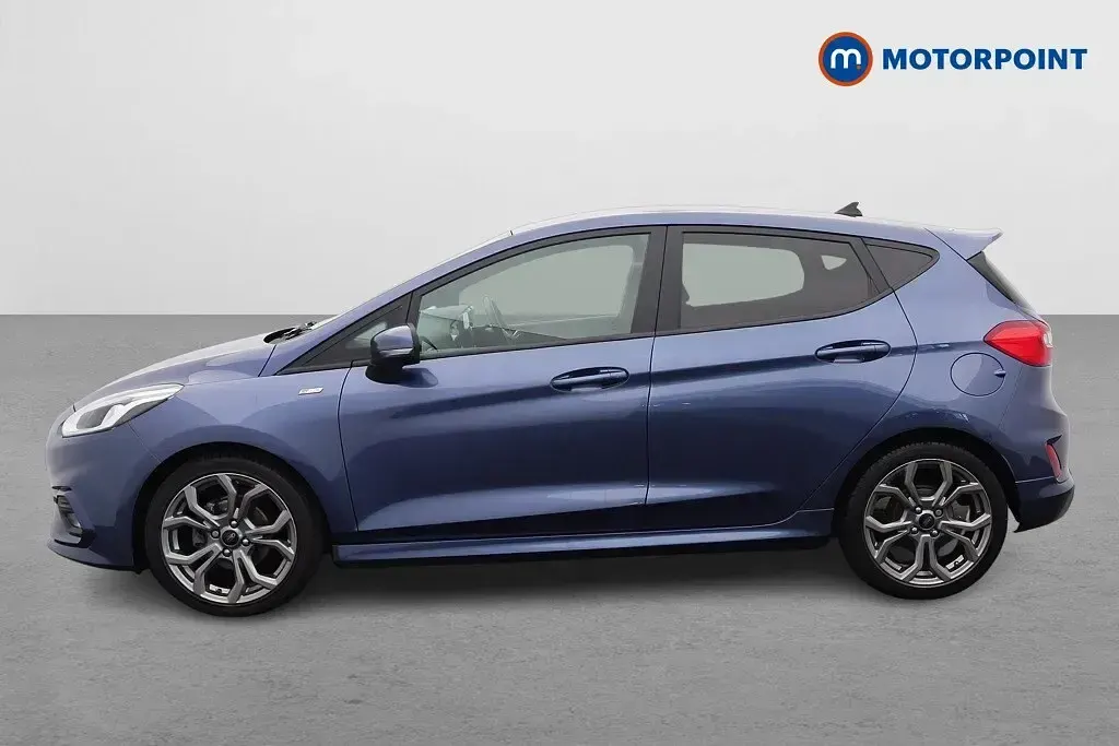 Used Ford Fiesta ST-Line 125 HP (91 kW) 2020 Blue Hatchback