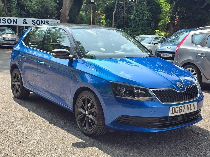 Blue Used 2017 Skoda Fabia Colour Edition Hatchback | £7,995 (Fair price) - Image 1/4