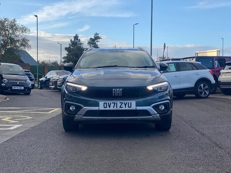 Blue Used 2022 Fiat Tipo Cross Hatchback | £11,795 (Fair price) - Image 1/4