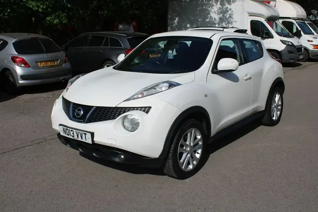 Usado Nissan Juke Acenta 117 CV (86 kW) 2013 Blanco SUV
