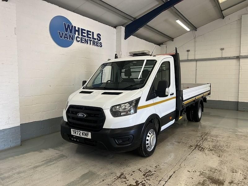 Used Ford Transit 130 HP (95 kW) 2022 White Cabriolet
