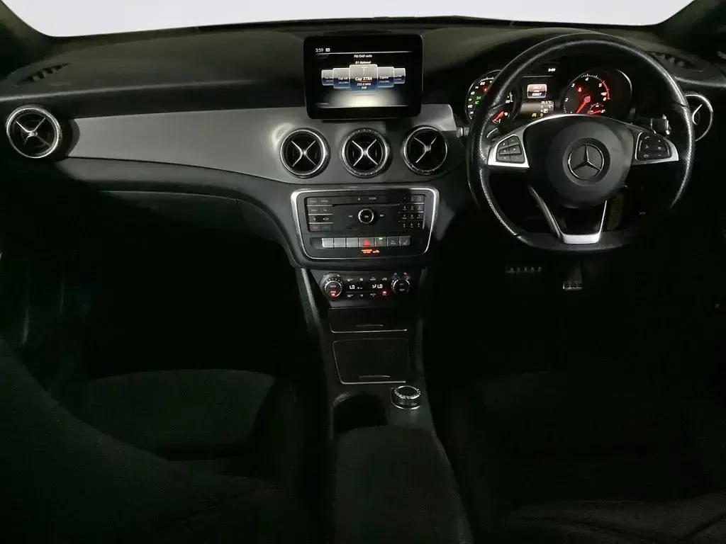 Used Mercedes CLA220 AMG line 170 HP (125 kW) 2019 Black Sedan