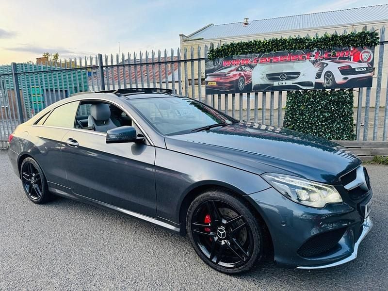Grey Used 2015 Mercedes E220 AMG Line Premium Coupe | £10,995 (Fair price) - Image 1/4