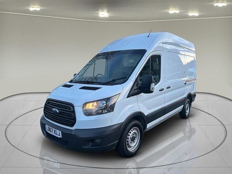 Used Ford Transit 130 HP (95 kW) 2018 White Van