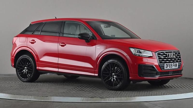 Used Audi Q2 Black Edition 150 HP (110 kW) 2020 Red SUV