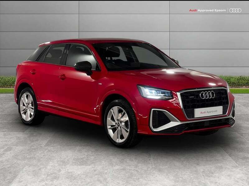 Red Used 2022 Audi Q2 S-Line SUV | £25,444 (A bit pricey) - Image 1/4