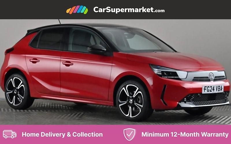Red Used 2024 Vauxhall Corsa Hatchback | £15,697 (Fair price) - Image 1/4