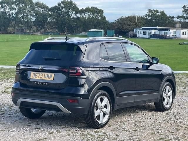 Used VW T-Cross SEL 110 HP (80 kW) 2023 Black SUV