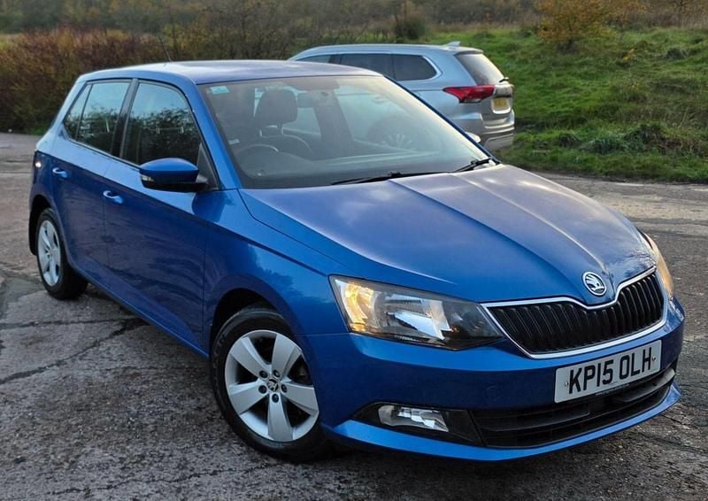 Blue Used 2015 Skoda Fabia SE Hatchback | £3,495 (Fair price) - Image 1/4
