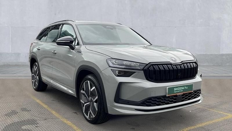Grey Used 2025 Skoda Kodiaq SportLine SUV | £44,514 - Image 1/4